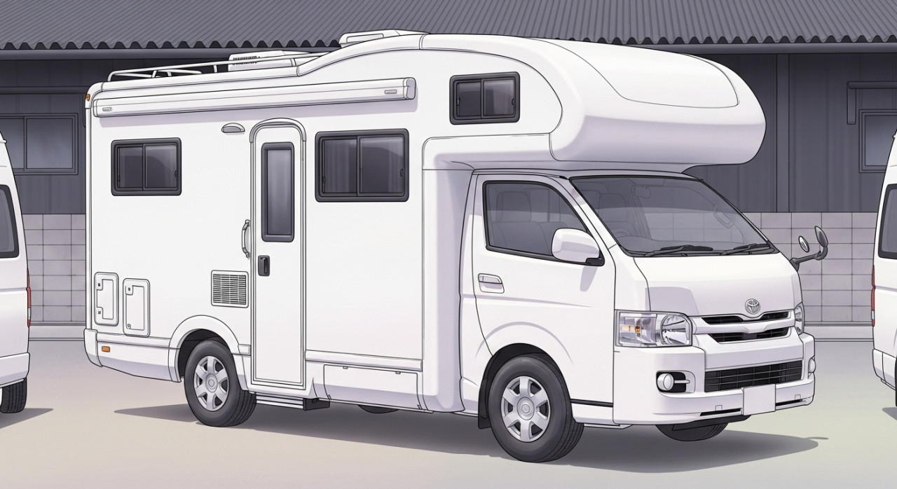 ハイエースキャンピングカーで後悔しないために！サイズ・運転感覚・装備の盲点を解説